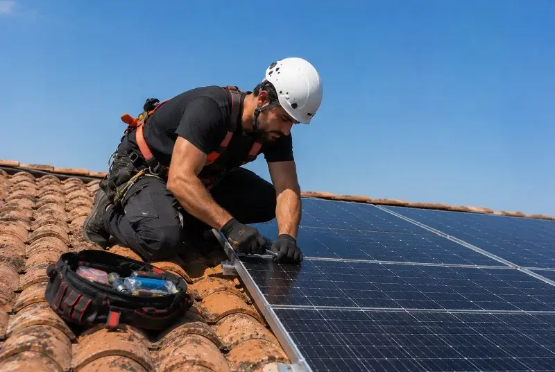 Maintenance et monitoring de panneaux solaires à Marcq-en-Barœul