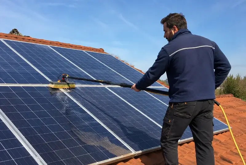 Nettoyage et entretien de panneaux solaires à Marcq-en-Barœul